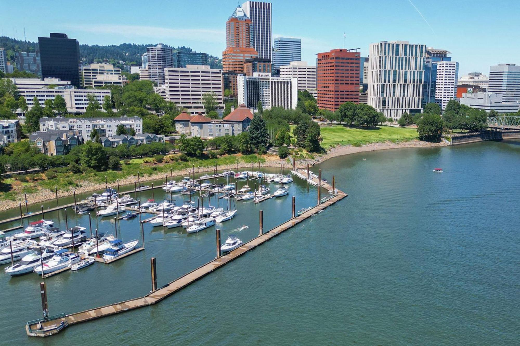 Portland Marriott Downtown Waterfront Otel Dış mekan fotoğraf
